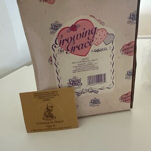 Precious Moments Growing In Grace Figurine - Pink and White